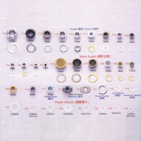 Ojales De Metal - 7-4Metal Buttons