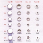 Botões De Pressão - 7-2Metal Button